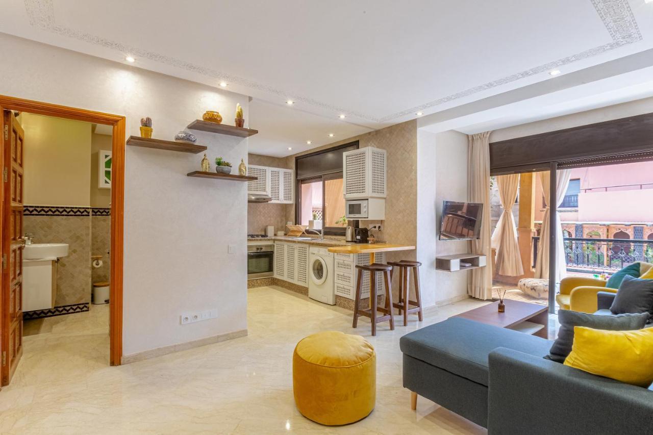 Le Palmier - Appartement Authentique A Gueliz Marrakesh Luaran gambar