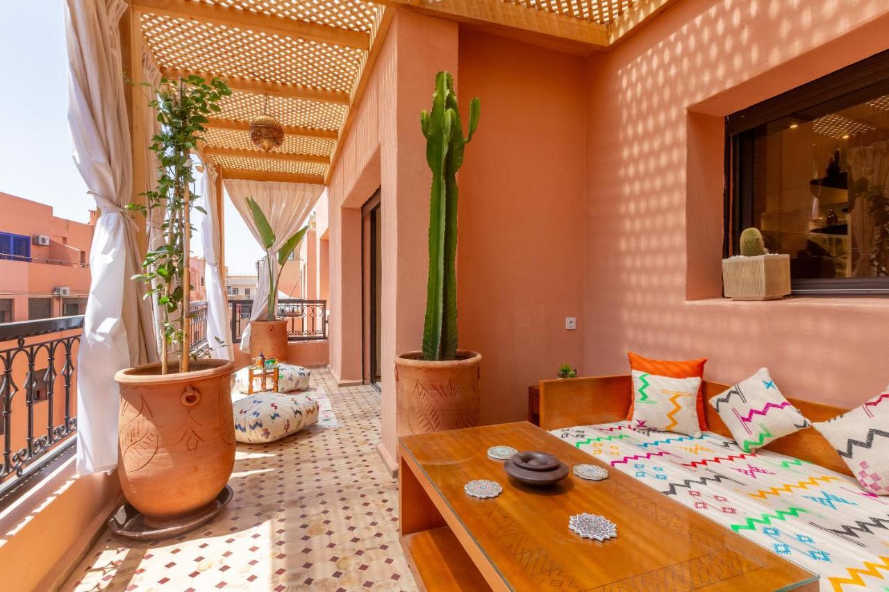 Le Palmier - Appartement Authentique A Gueliz Marrakesh Luaran gambar