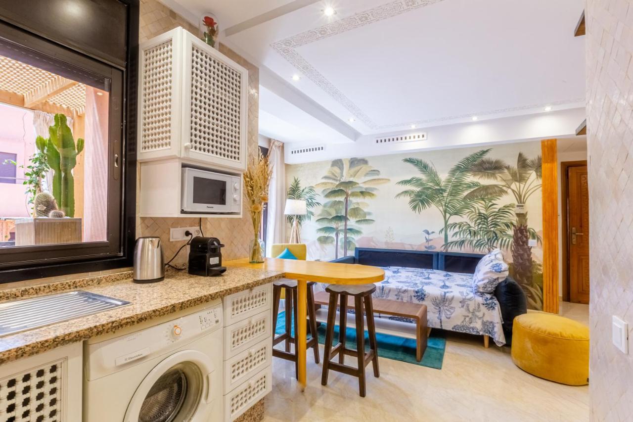 Le Palmier - Appartement Authentique A Gueliz Marrakesh Luaran gambar